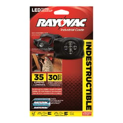 Rayovac Workhorse Pro 35 lm Black LED Headlight AAA Battery