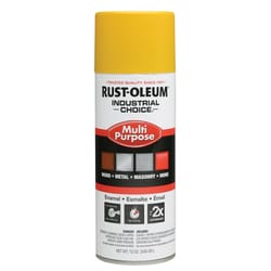 Rust-Oleum Industrial Choice OSHA Safety Yellow Multi-Purpose Enamel Spray 12 oz