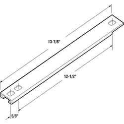 Prime-Line White Casement Window Track 2 pk