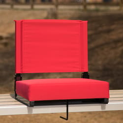 Flash Furniture Red Fabric Contemporary Stadium Chair