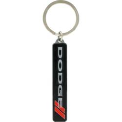 HILLMAN Dodge Metal Black Decorative Keychain