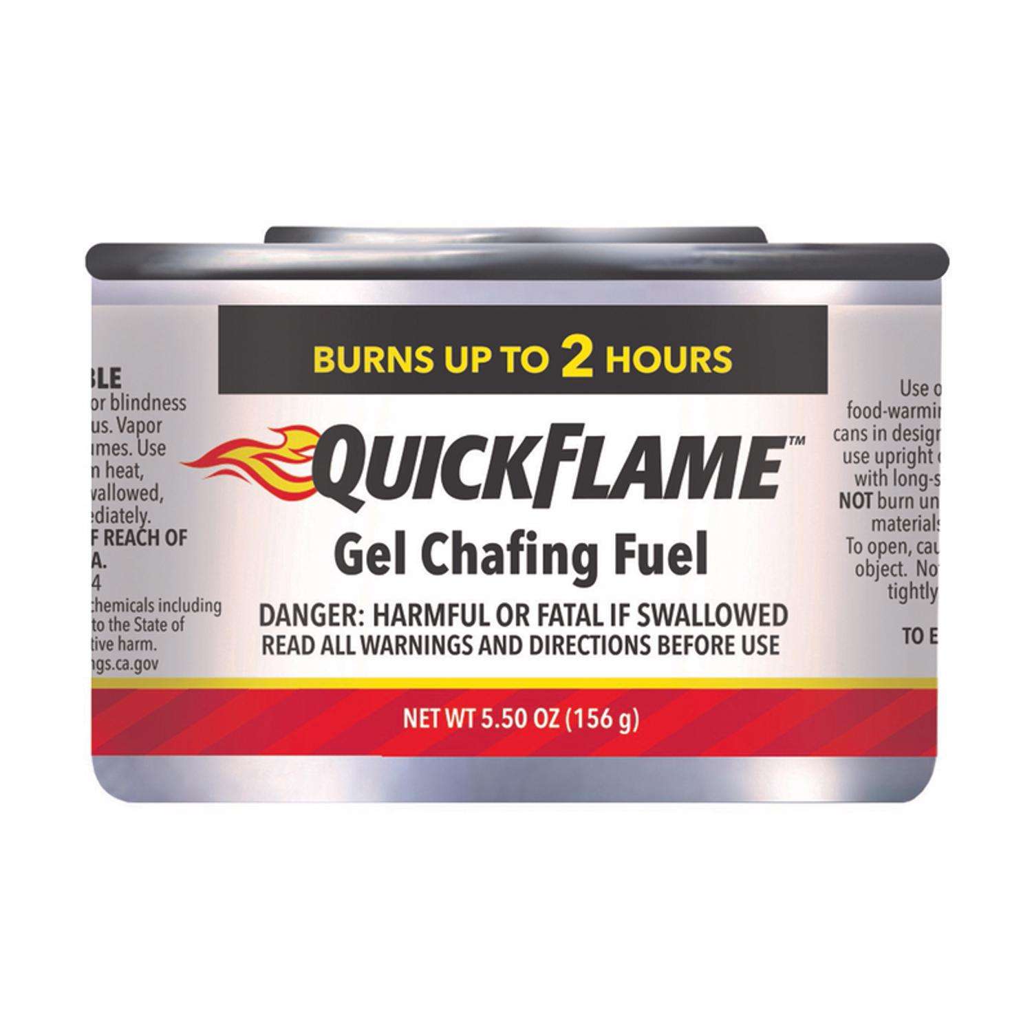 Sterno Quick Flame Chafing Fuel Steel 5.5 oz 1 pk Ace Hardware