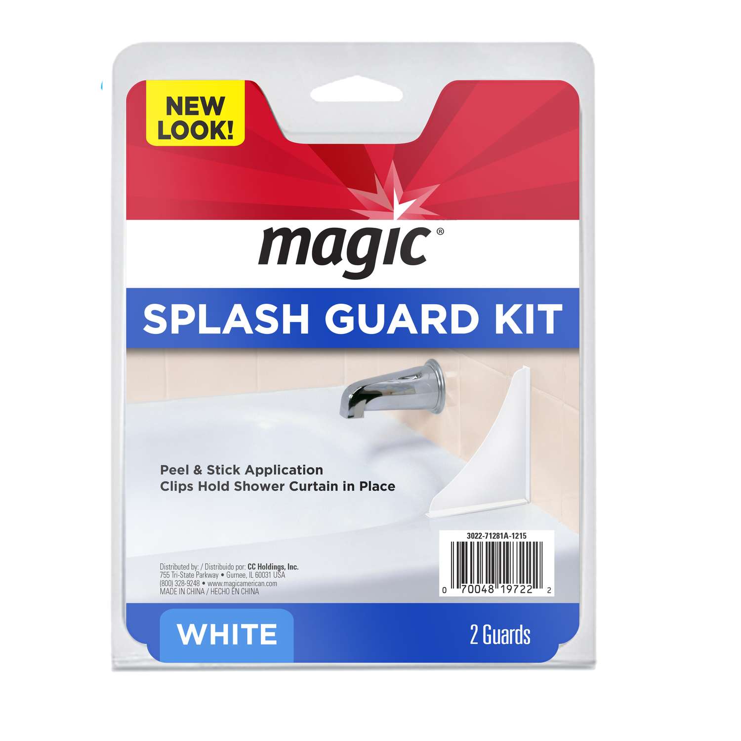 Magic White Plastic Splash Guard Ace Hardware
