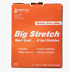 Sashco Big Stretch White Elastomeric Acrylic Latex Door/Siding/ Window Caulk 30 fl. oz.