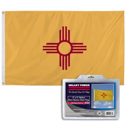 Valley Forge New Mexico State Flag 36 in. H X 60 in. W