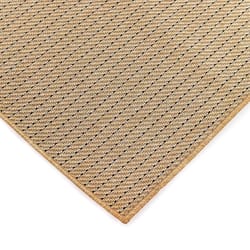 Liora Manne Carmel 7.83 W X 9.83 L Natural Casual Polypropylene Area Rug