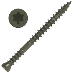 Screw Products PICO No. 8 X 2 in. L Star E-Coat Wood Screws 5 lb 820 pk