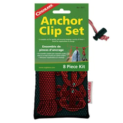 Coghlan's Red Anchor Clip Set 1 pk