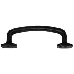 MNG Hardware Riverstone T-Bar Cabinet Pull 3 in. Matte Black 1 pk