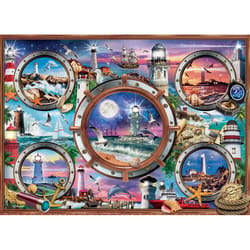 Cobble Hill Lighthouses Jigsaw Puzzle Cardboard 1000 pc