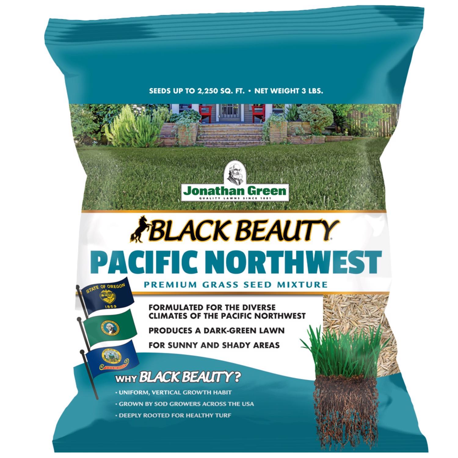 Black Beauty Pacific Northwest Grass Seed - 3lbs