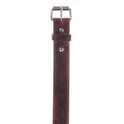 1791 Gunleather 40 in. 44 in. Leather Gun Belt 1.5 in. W Vintage