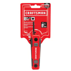 Craftsman SAE Folding Locking Hex Key Set 8 pc