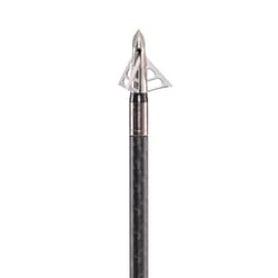 Muzzy Trocar TI Crossbow Gray Steel Broadheads 5.5 in.