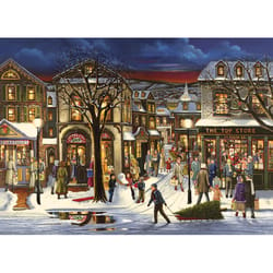 Cobble Hill Tis The Season Jigsaw Puzzle 500 pc