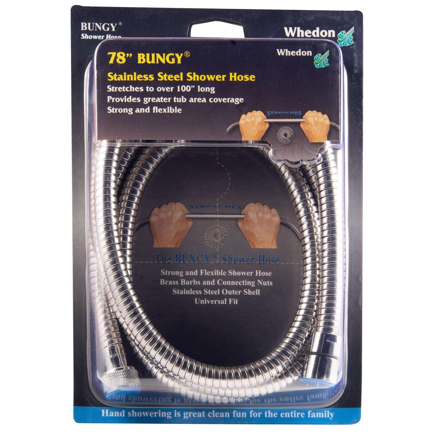 Whedon Bungy Chrome Stainless Steel Shower Hose Ace Hardware