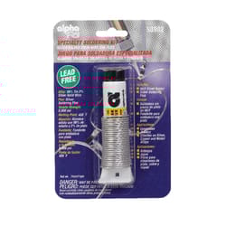 Alpha Fry 3/4 oz Lead-Free Soldering Kit 0.062 in. D Tin/Silver 1 pc