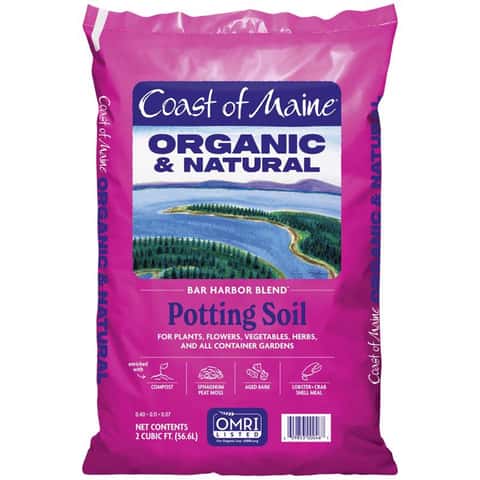Coast of Maine Bar Harbor Blend Organic Flower and Plant Potting Soil 2 ft³
