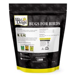 Wild Delight Bugs for Birds Assorted Species Dried Mealworm Wild Bird Food 16 oz