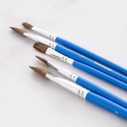Bazic Products Flat Artist Paint Brush