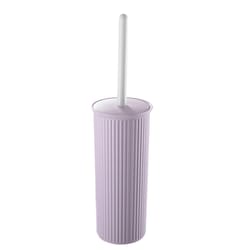 Superio Brand Toilet Bowl Brush & Holder Lilac