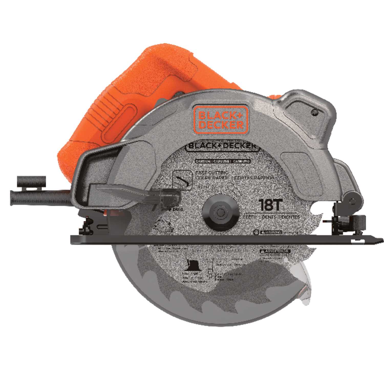 Black And Decker 7 1 4 In Corded 13 Amps Circular Saw With Laser Bare