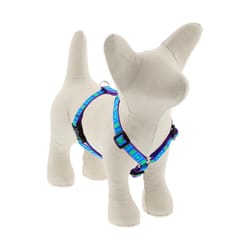 LupinePet Original Designs Multicolored Sea Glass Nylon Dog Harness