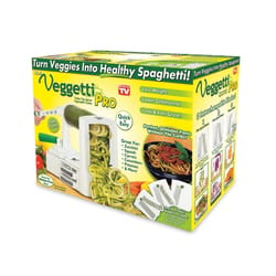 Veggetti Pro  As Seen on TV  White  Spiralizer 