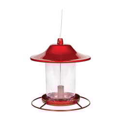 Perky-Pet Wild Bird 2 lb Metal/Plastic Panorama Bird Feeder 1 ports