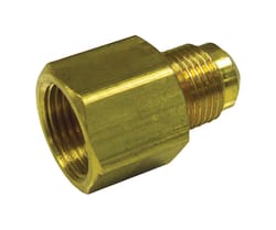 JMF Company 5/8 in. Female Flare X 1/2 in. D Male Flare Brass Reducing Adapter