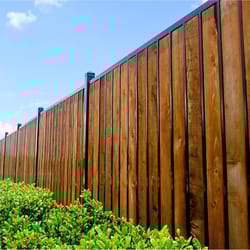 Fortress Building Products Estate 6 ft. H X 8 ft. L Powder Coated Black Steel Fence Panel