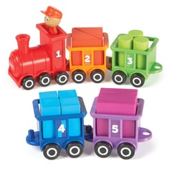 Learning Resources Count & Color Choo Choo Multicolored 21 pc