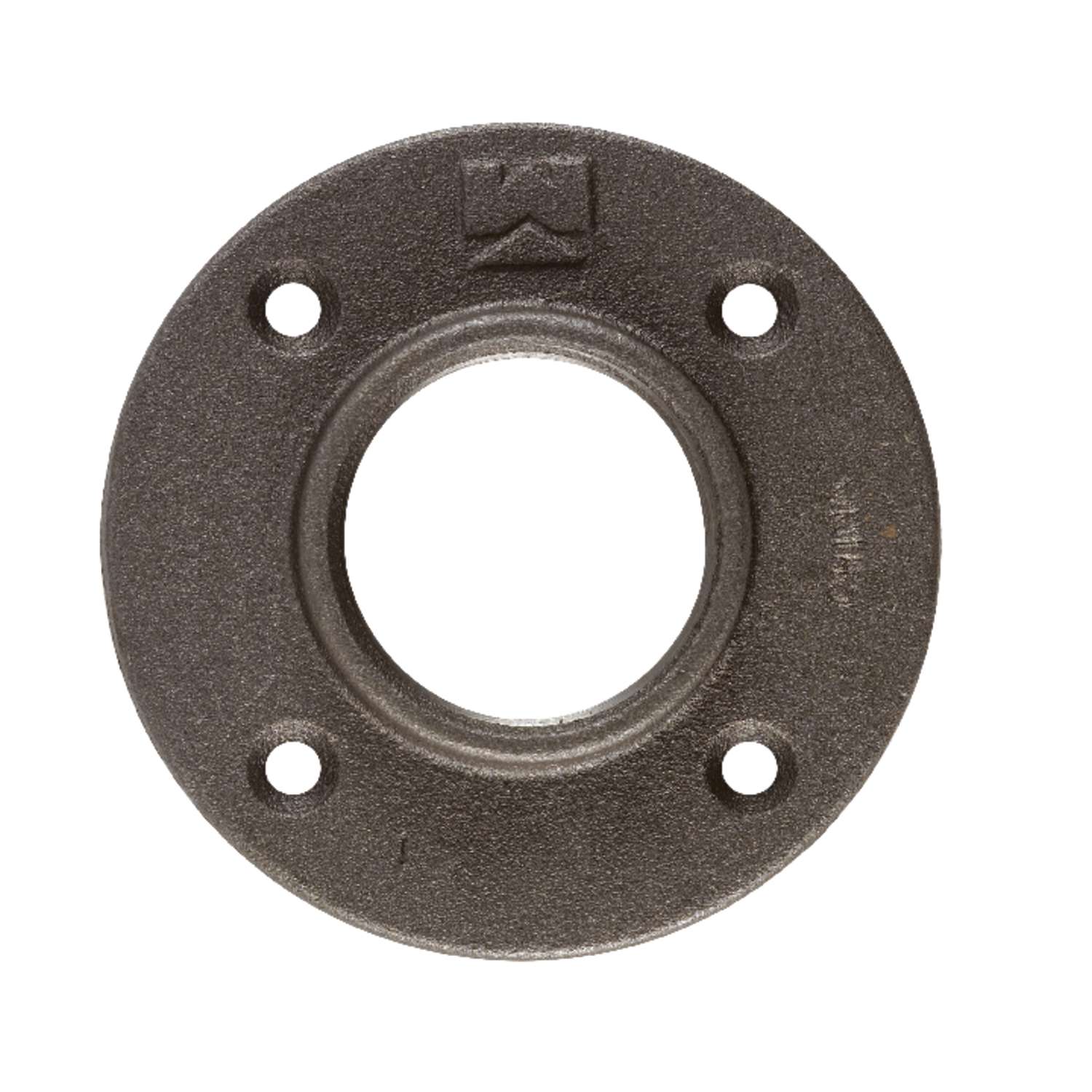 Bk Products 1 2 In Fpt Black Malleable Iron Floor Flange Ace