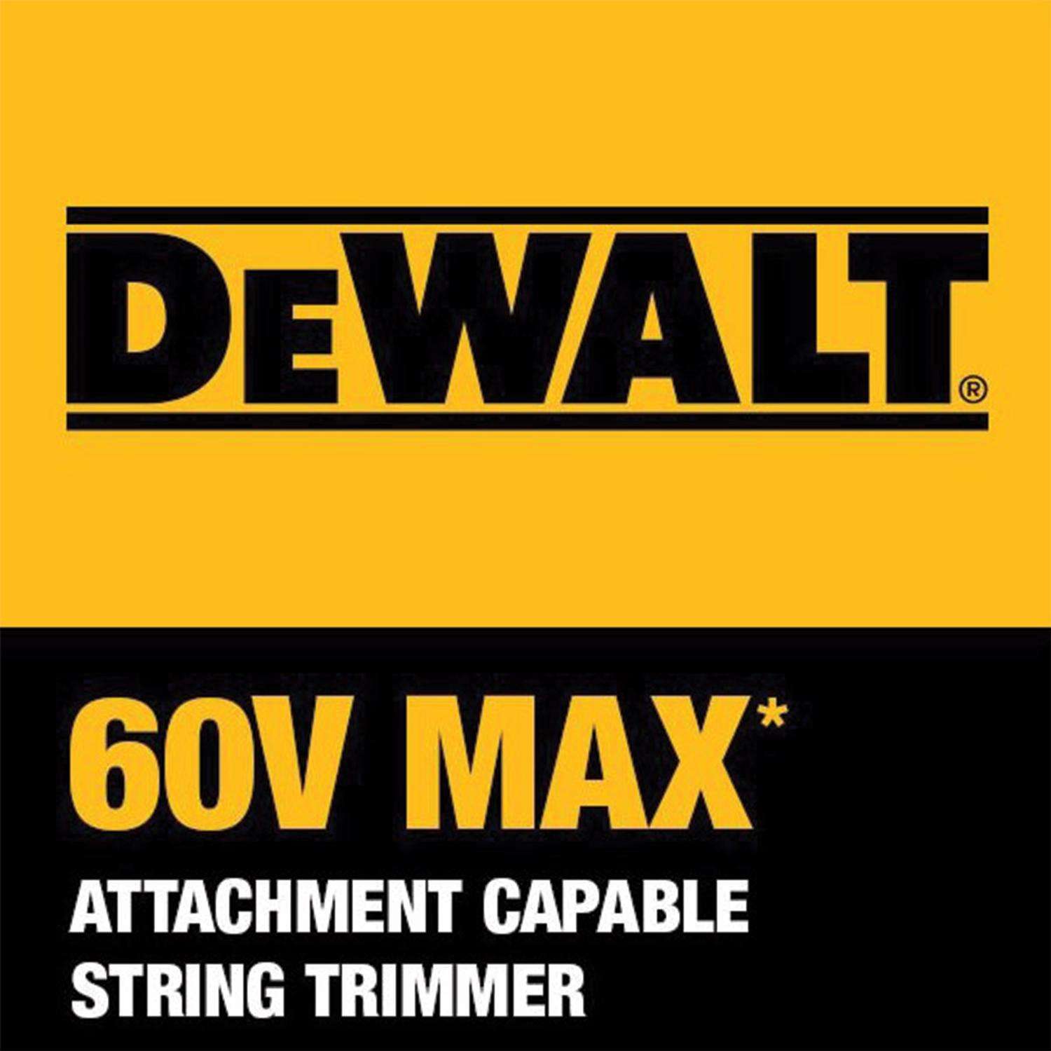 Dewalt 60V Max 17in Brushless Attachment Capable String Trimmer