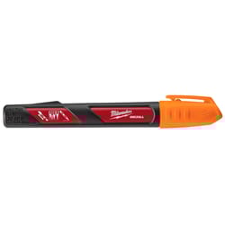 Milwaukee Inkzall Orange Fine Tip Liquid Paint Marker 1 pk