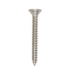 Hillman No. 10 X 1-1/2 in. L Phillips Oval Head Sheet Metal Screws 100 pk