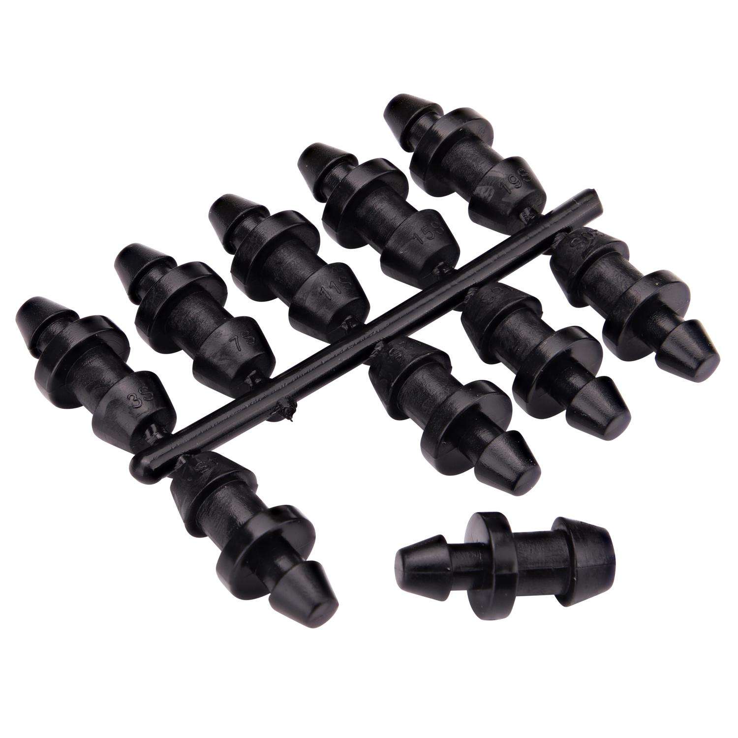 Raindrip For 1/2 in. Tubing Drip Irrigation Hole Plug 1 in. H 50 pk Raindrip For 1/2 in. Tubing Drip Irrigation Hole Plug 1 in. H 50 pk