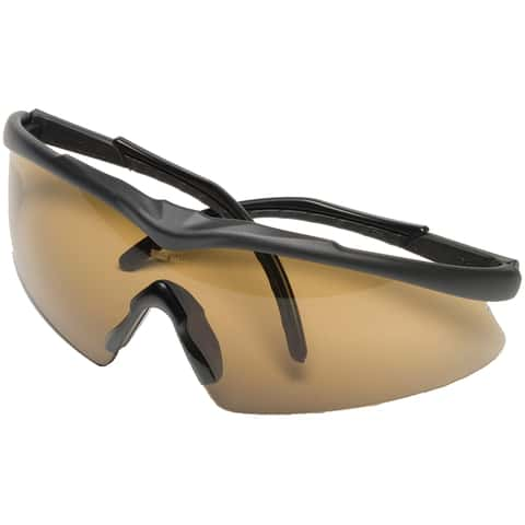 Safety Works Semi-Rimless Safety Glasses with Adjustable-Angle