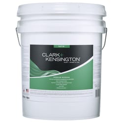 Clark+Kensington Satin Tint Base Mid-Tone Base Premium Paint Interior 5 gal