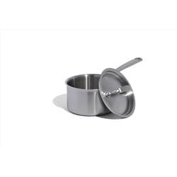 Made In Stainless Steel Saucepan 7 in. 2 qt Silver