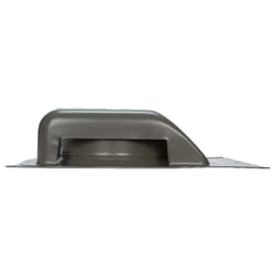 Air Vent 4.3 in. H X 14 in. W X 16.8 in. L X 7.5 in. D Weatherwood Aluminum/Steel Roof Vent