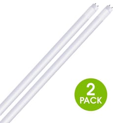 Feit T8 Daylight 48 in. G13 Linear LED Bulb 32 Watt Equivalence 2 pk