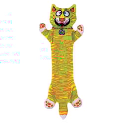 Fat Cat Multicolored Canvas Incredible Strapping Flip Flop Yankers Dog Tug Toy Medium 1 pk