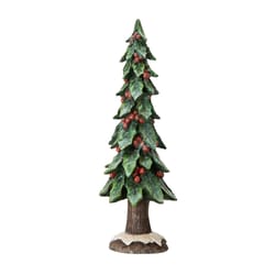 Glitzhome Multicolored Handcrafted Red Berry Tree Table Decor 20 in.