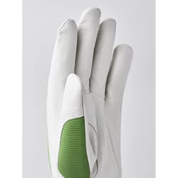 Hestra JOB Women's Gardening Gloves Green/White M 1 pair