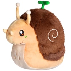 Squishable Garden Snail Plush Toy Multicolored