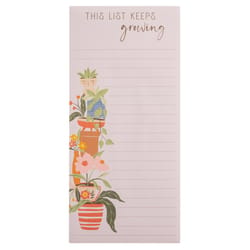 Karma 4 in. W X 8 in. L Multicolored Plants Note Pads