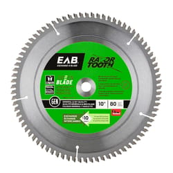 Exchange-A-Blade RazorTooth 10 in. D X 5/8 in. Carbide Finishing Saw Blade 80 teeth 1 pk