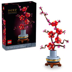 LEGO Botanicals Plum Blossom Building Set Multicolored