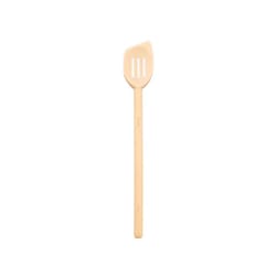 Pacific Merchants French Beechwood Beige Beechwood Regular Slotted Corner Spoon